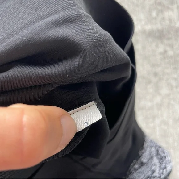 lululemon athletica Black and Gray Women Shorts - Picture 3 of 4